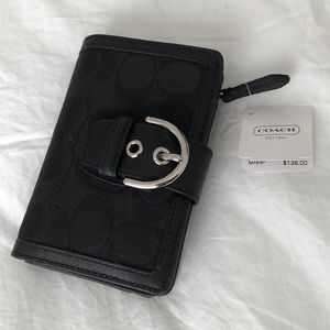 Coach Black Wallet